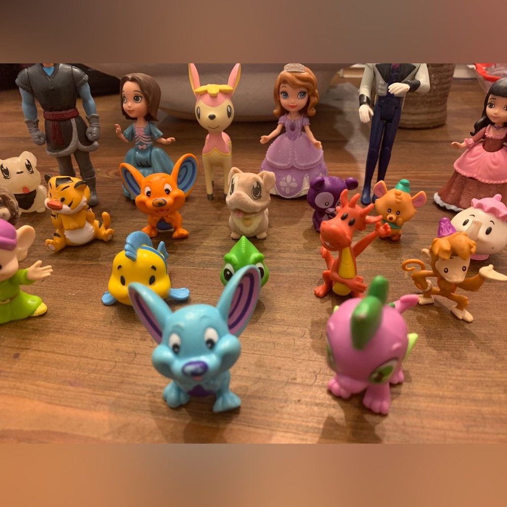 Vintage lot of 24 figurines, Disney, miscellaneous, very good condition - Picture 4 of 4